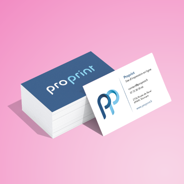 Cartes de visite personnalisées : Impression en ligne | Proprint