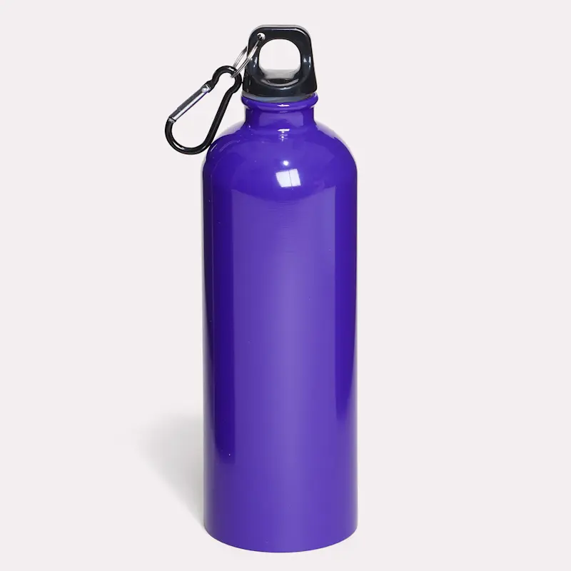 Gourde en aluminium avec mousqueton 750ml – Image 7