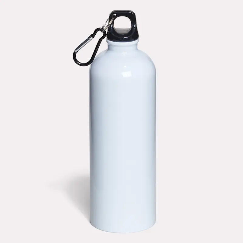 Gourde en aluminium avec mousqueton 750ml – Image 4