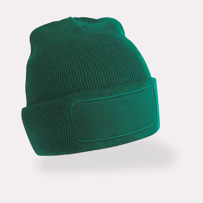 Bonnet tricoté avec écusson – Image 4