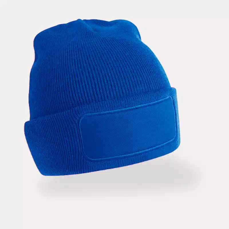 Bonnet tricoté avec écusson – Image 5