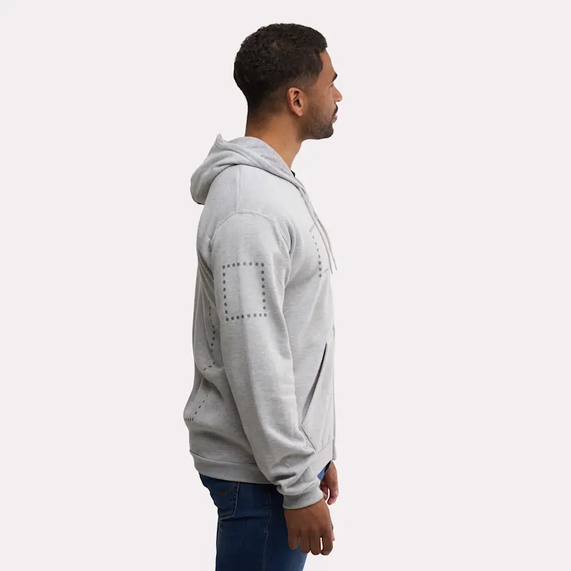 Sweat à capuche B&C ID.224 zippé – Image 6