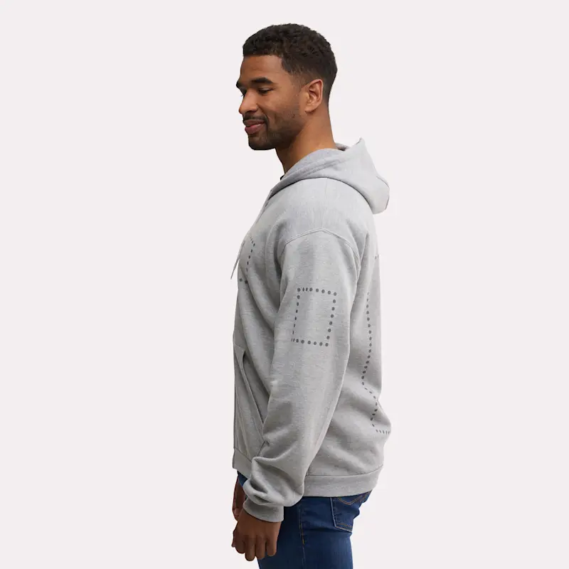 Sweat à capuche B&C ID.224 zippé – Image 8