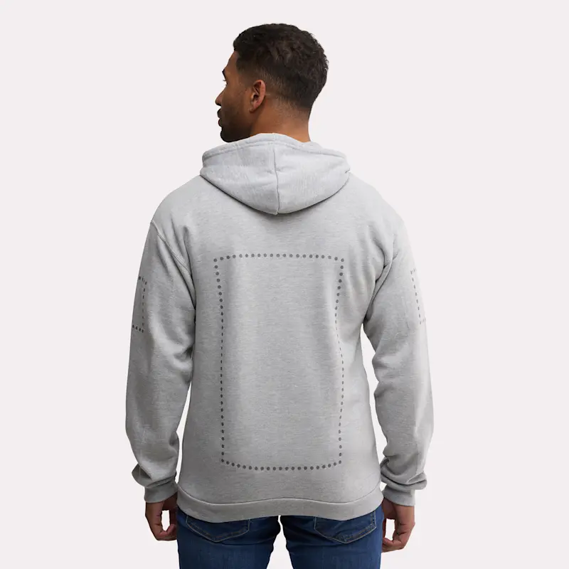 Sweat à capuche B&C ID.224 zippé – Image 7