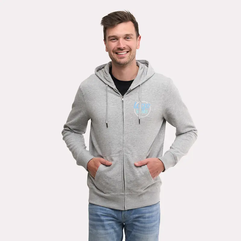 Hoodie B&C King/Queen Zipped