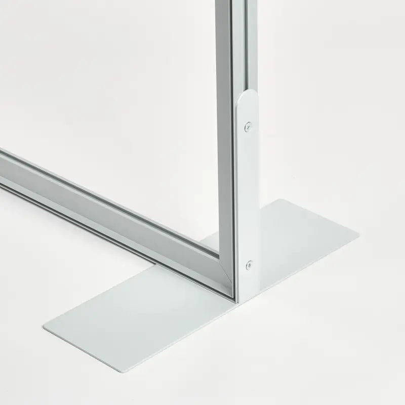 Baseplate side textile frame