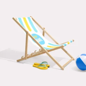 Deckchair with interchangeable sling