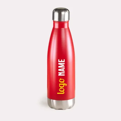 Bouteille isotherme en acier