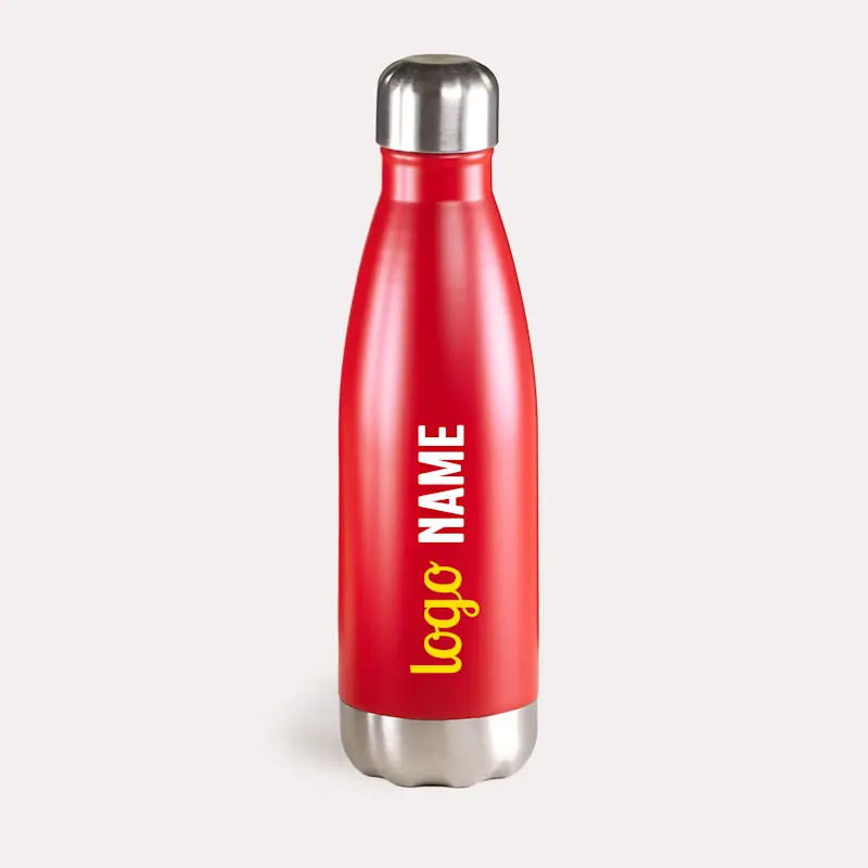 Bouteille isotherme en acier