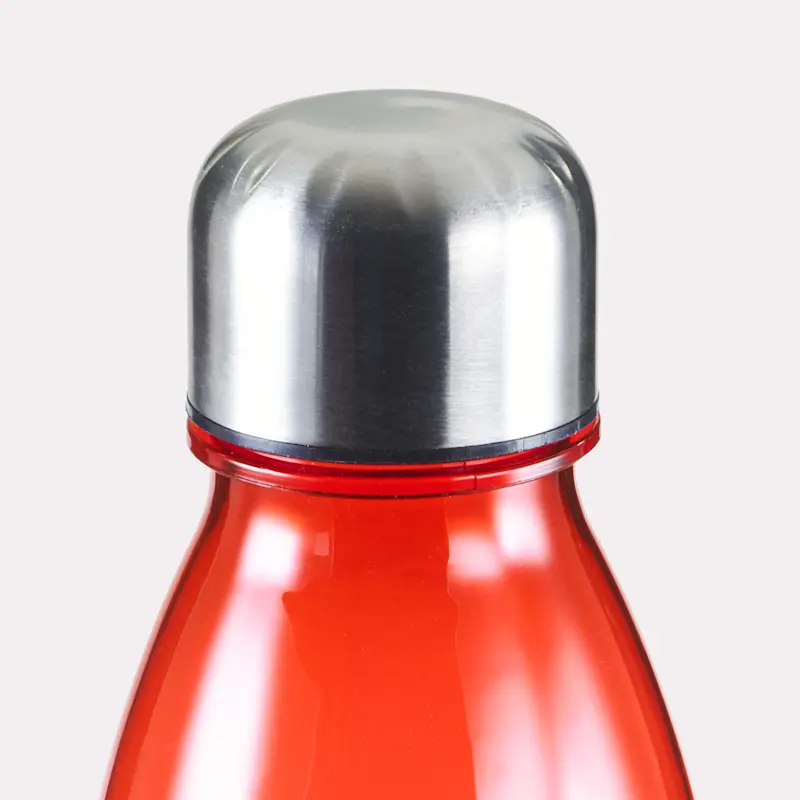 Gourde avec bouchon bombé en inox – Image 3