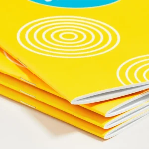 Brochure agrafée