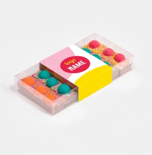 Tablette de chocolat avec manchon