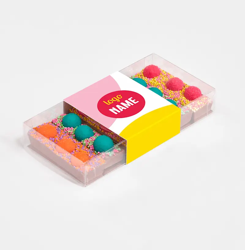 Tablette de chocolat avec manchon