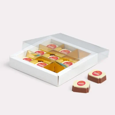 Boîtes de bonbons au chocolat