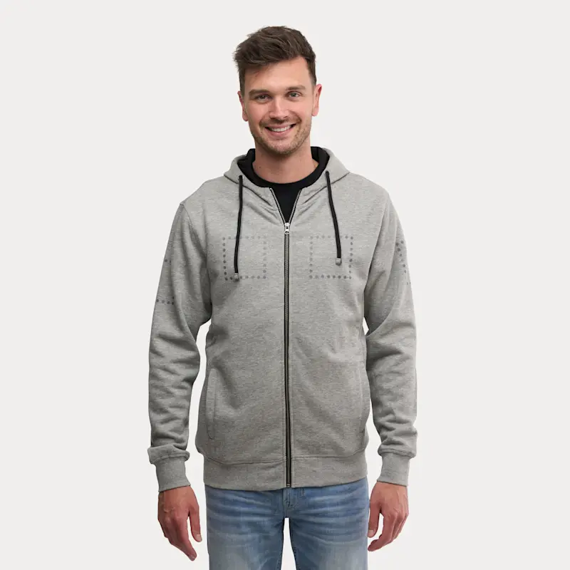 Hoodie Clique Classic Zipped – Image 9