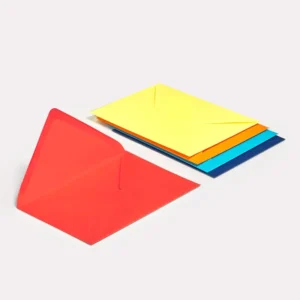 Enveloppe de couleur
