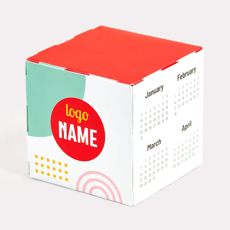 Calendrier cube