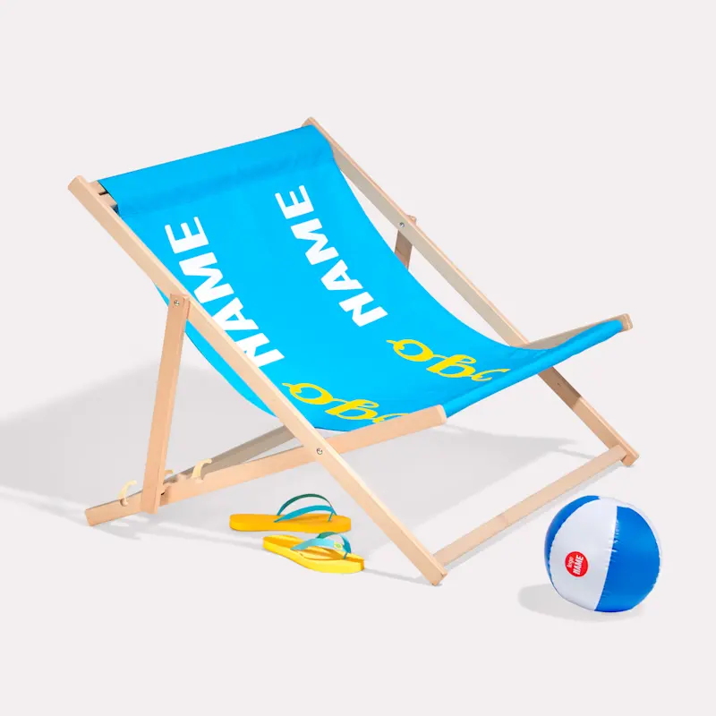 Chaise de plage "duo"