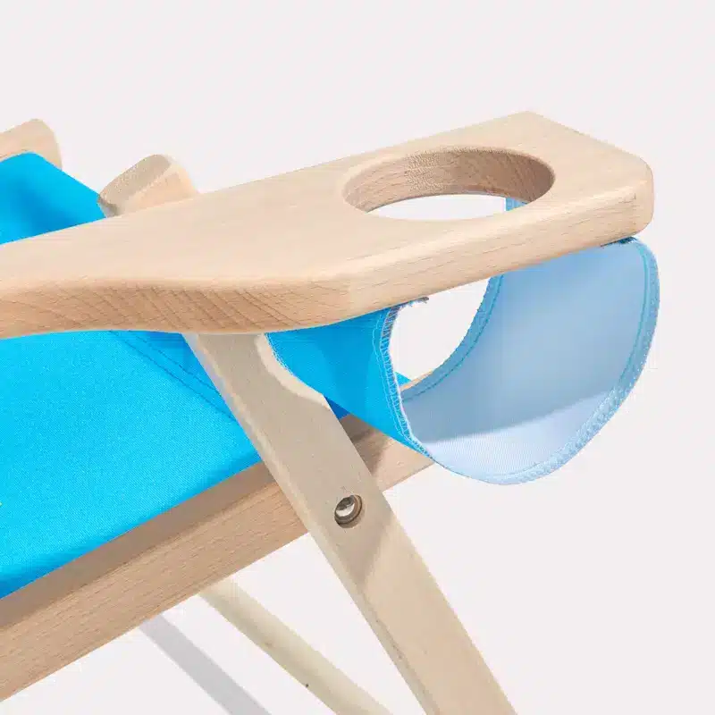 Chaise longue "classic" avec porte-gobelet – Image 4