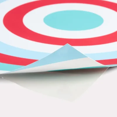 Double-sided window sticker