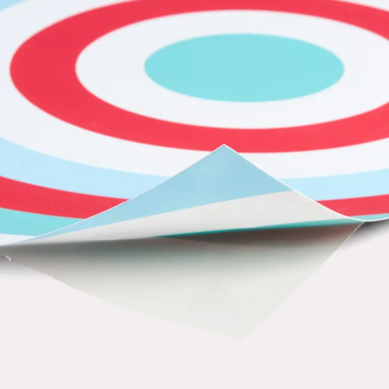 Double-sided window sticker