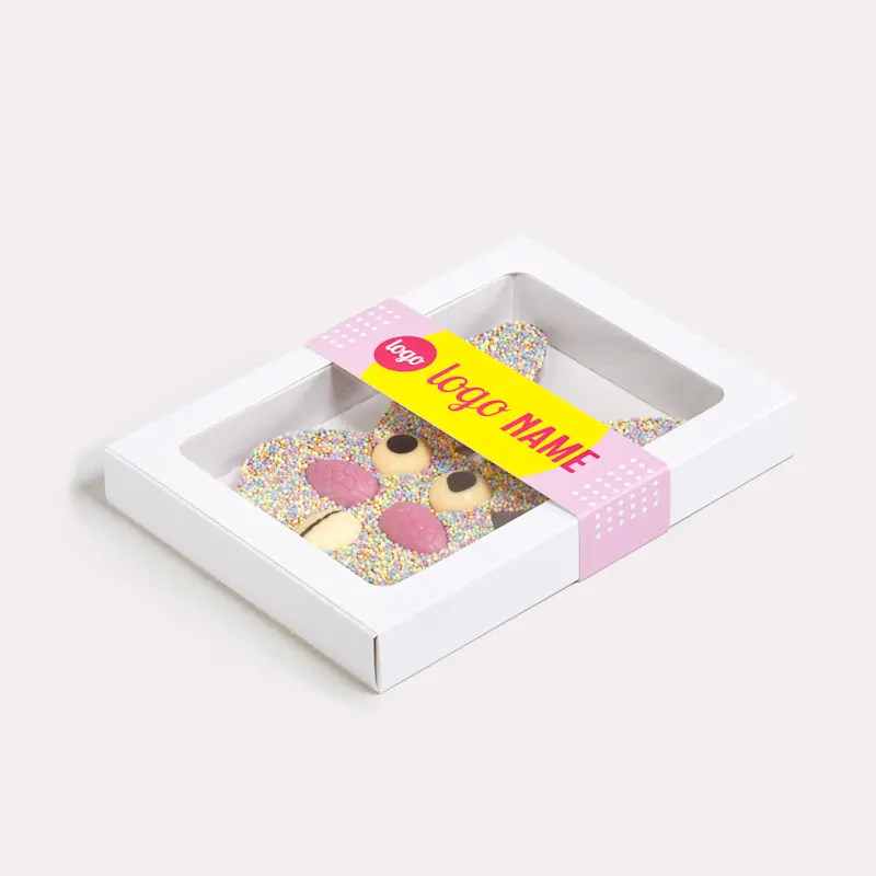Lapin de Pâques en chocolat avec manchon – Image 5