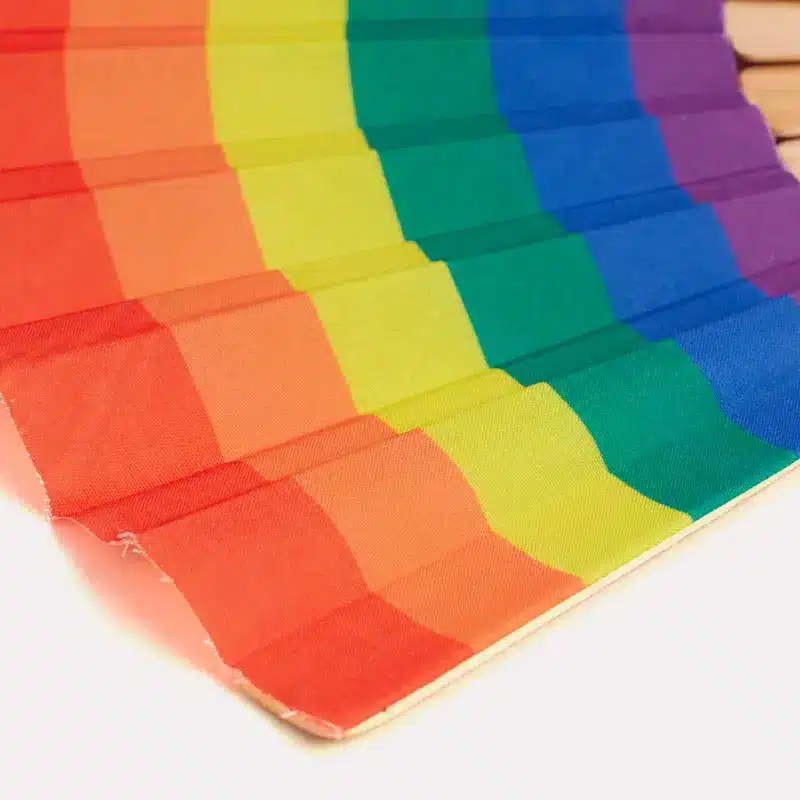 Éventail arc-en-ciel – Image 5