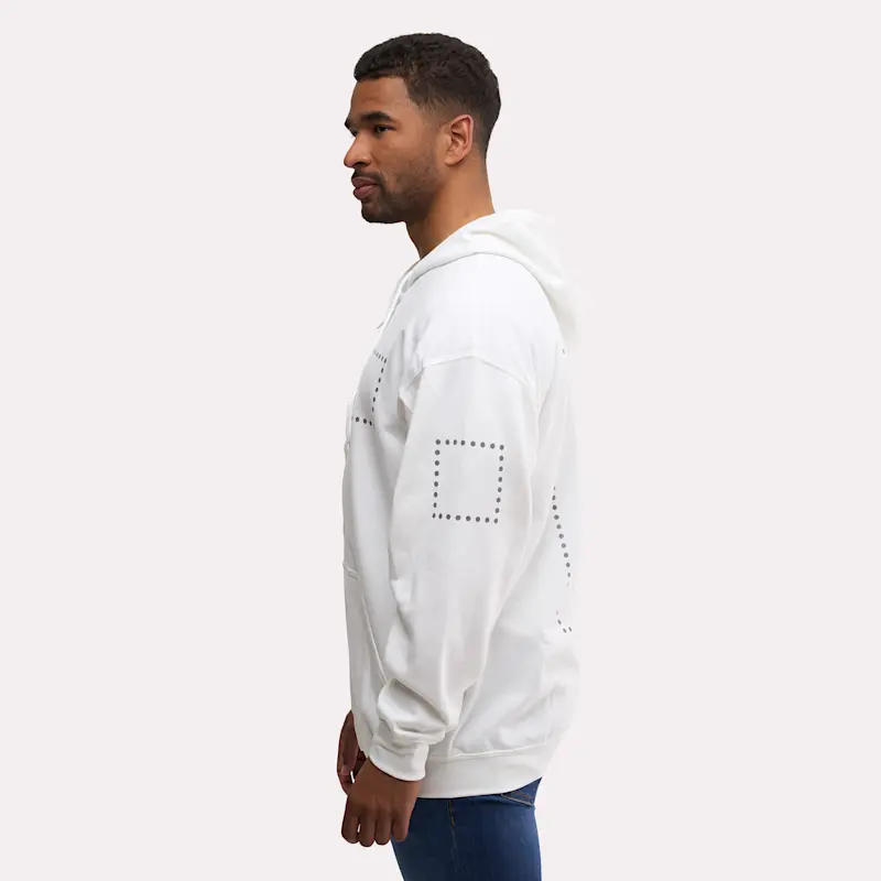 Hoodie Gildan Heavy Blend Zipped – Image 8