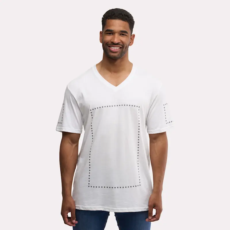 T-shirt Gildan Softstyle V-neck – Image 5