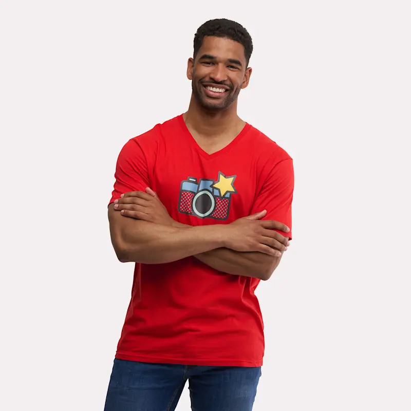 T-shirt Gildan Softstyle V-neck – Image 9