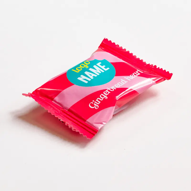 Coeur de pain d'épice enrobés de chocolat