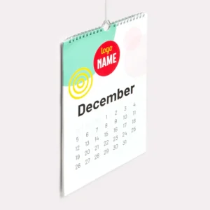 Calendrier mural  à spirale