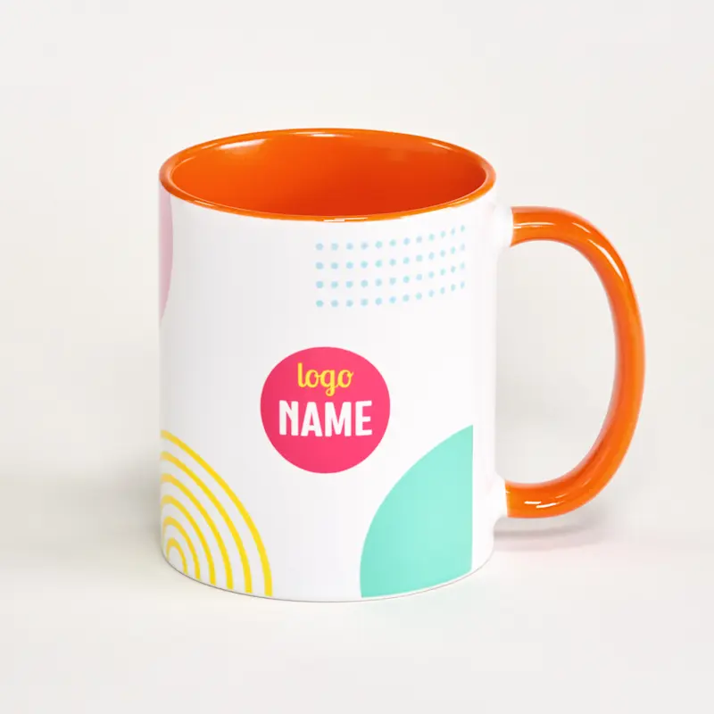 Mug à anse colorée – Image 2