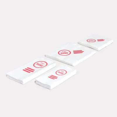 Serviette en cellulose double épaisseur