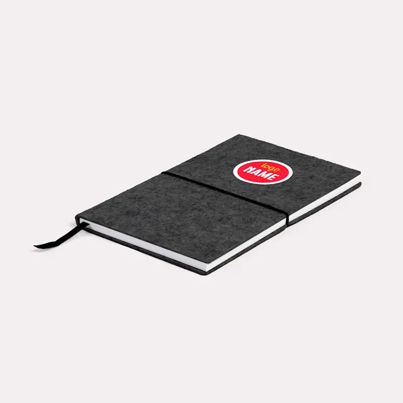Carnet avec couverture en feutrine – Image 8