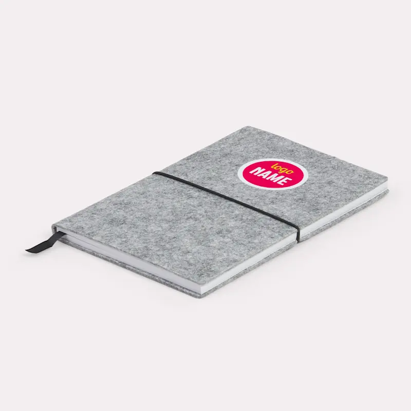 Carnet avec couverture en feutrine – Image 6