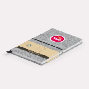 Carnet avec couverture en feutrine