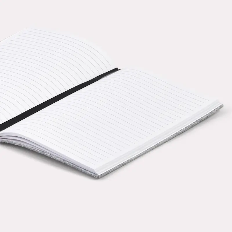 Carnet avec couverture en feutrine – Image 4