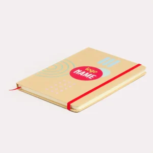 Notebook recycled cardboard