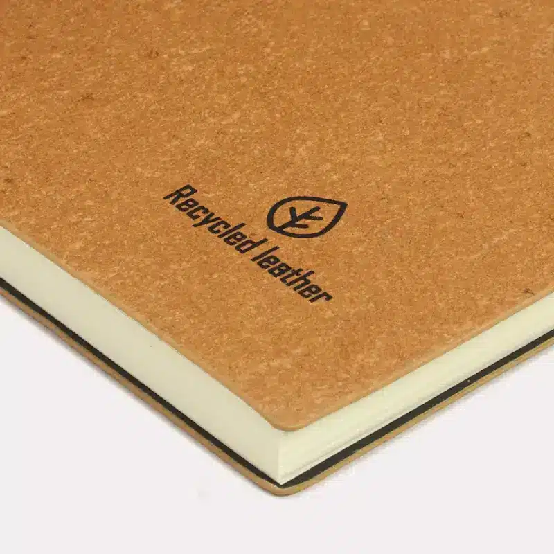 Carnet en cuir recyclé – Image 4