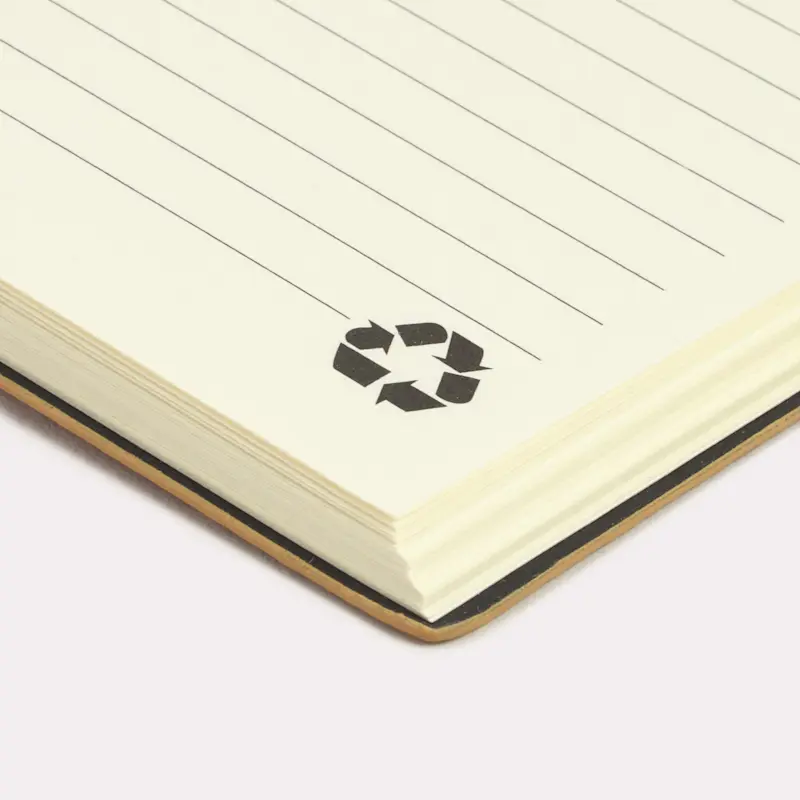 Carnet en cuir recyclé – Image 5