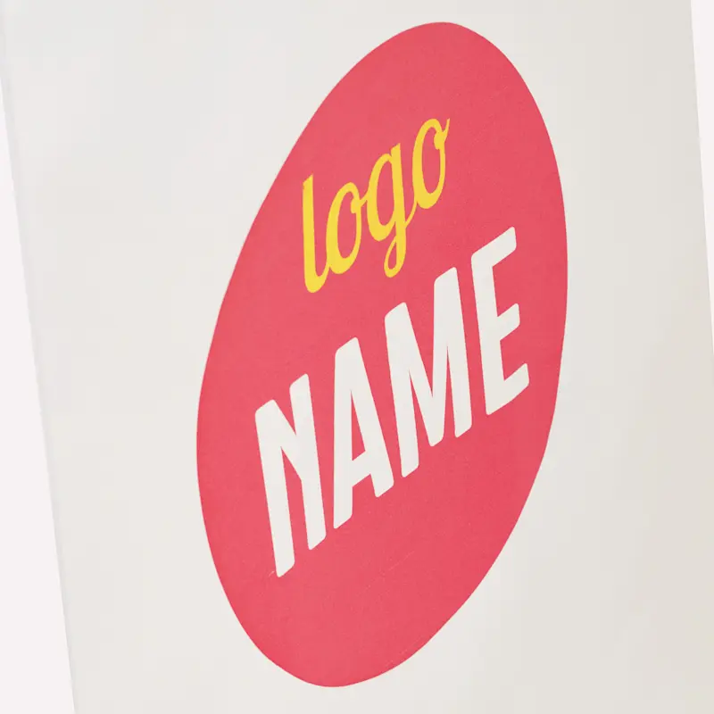 Sac en papier à poignées plates - Numérique – Image 4