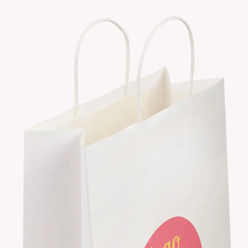 Sac en papier à poignées plates - Numérique – Image 2