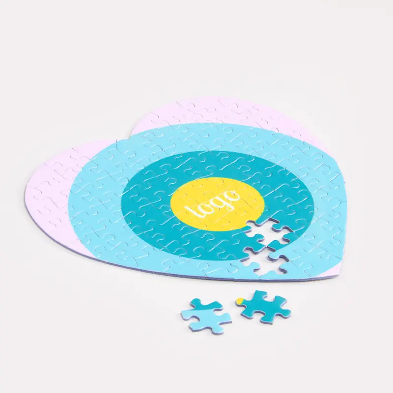 Puzzle en forme de coeur