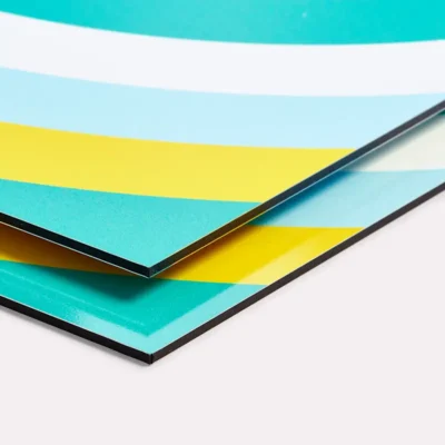 Dibond avec vernis UV