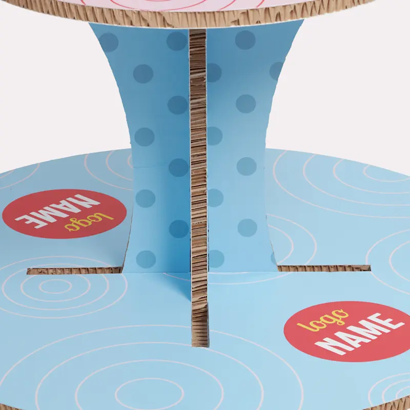 Présentoir rond à étage – Image 2