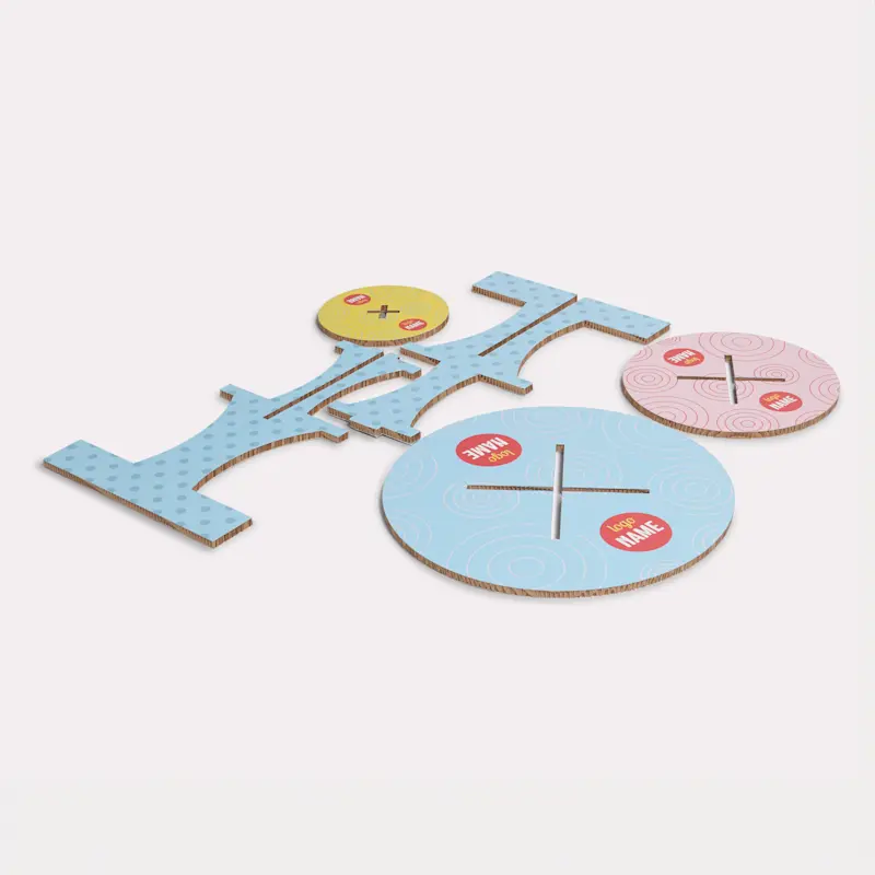 Présentoir rond à étage – Image 5