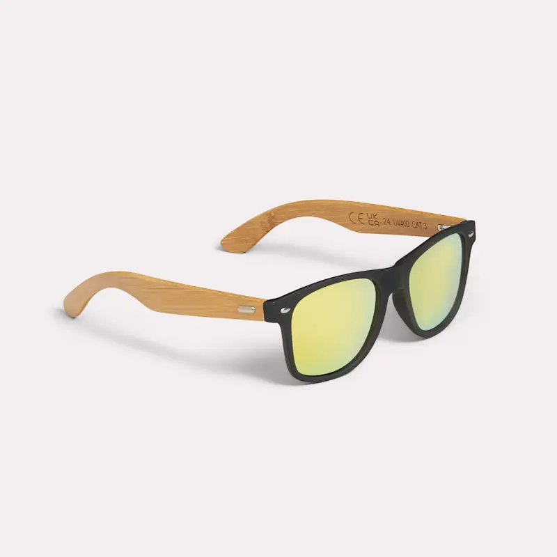 Lunettes de soleil en bambou – Image 3