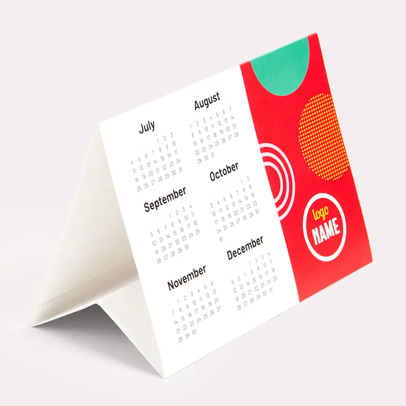 Calendrier de bureau avec chevalet – Image 4