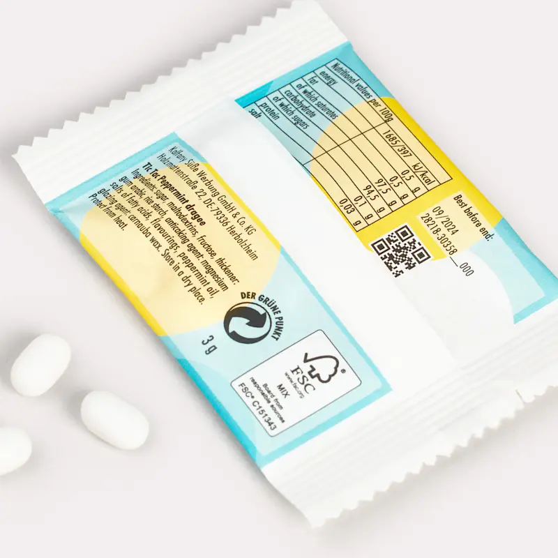 Tic Tac à la menthe en sachet – Image 3